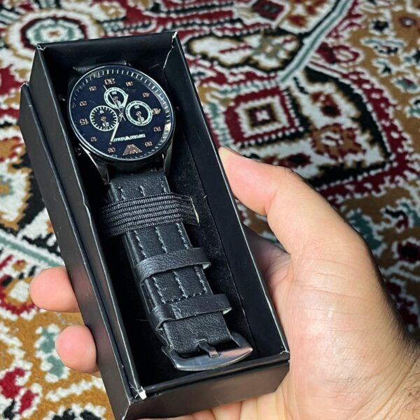 Armani attractive men watch with its beautiful dail