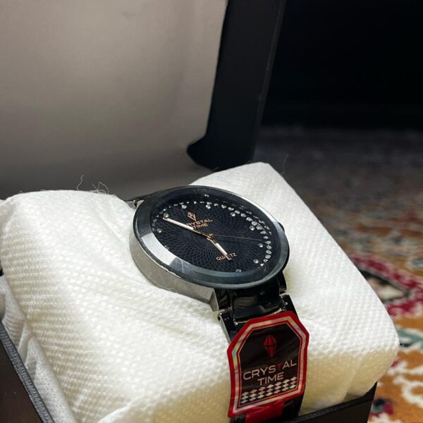 Crystal time high quality watch for men with its lovely dail