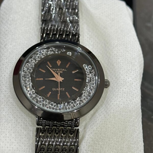 Crystal time best quality watch with its unique design for women